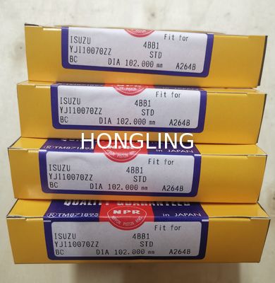 5-12181-024-1 5-12121-005-0 Cyl Diesel Engine Parts 4BB1 4BE1 4BD1 6BB1 6BD1 6BF1 6BG1 Piston Ring For Chromard