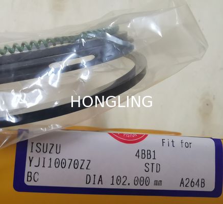 5-12181-024-1 5-12121-005-0 Cyl Diesel Engine Parts 4BB1 4BE1 4BD1 6BB1 6BD1 6BF1 6BG1 Piston Ring For Chromard