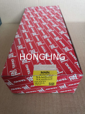 6D102 6D107 Main Bearing M420A STD For KOMATSU Excavator Spare Parts