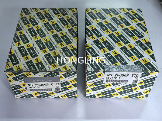 Komatsu 6D170 engine bearing 6162-23-8010 MS-2606GP and piston ring 6162-33-2060