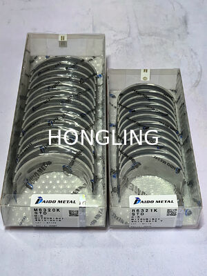 Mitsubishi 6D16  6D14 main bearing M6320K ME999199 ME999296 and con rod bearing ME032518 ME032417 R6321K DAIDO