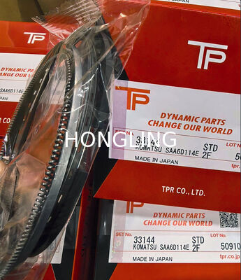 KOMATSU SAA6D114E PISTON RING  33144 6745-31-2010 PC300-8,MITSUBISHI 4M41 PISTON RING 33956 TP  ME203533