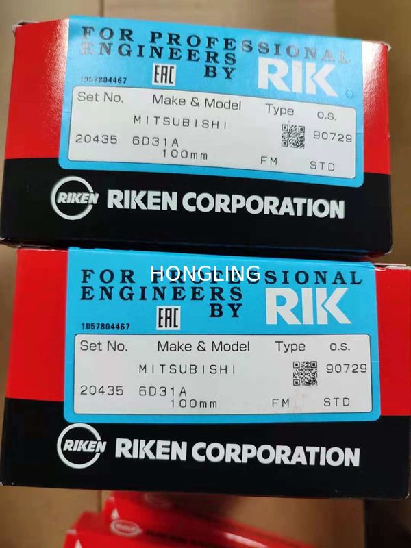 Mitsubish Fuso 6d31 4d31 RIK Piston Rings Japan Rik 20435 Me997485